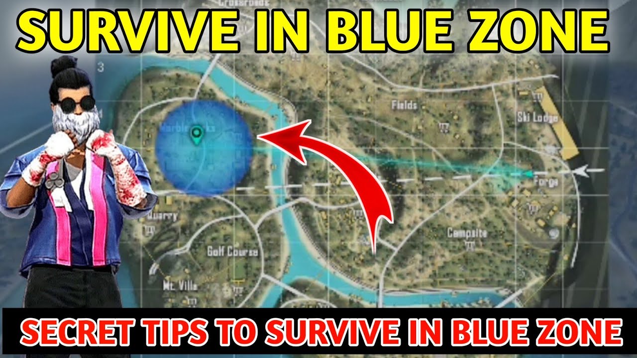 How to Survive the Blue Zone in PUBG Mobile 2024