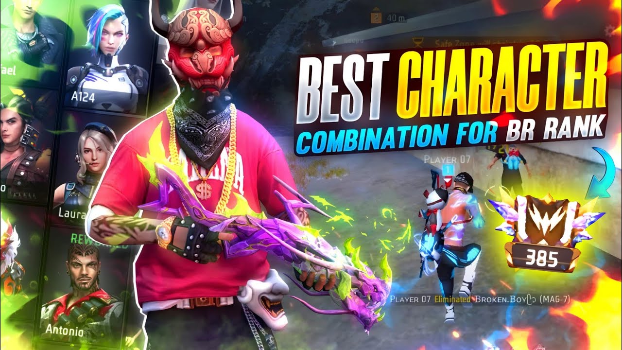 Best Character Combinations in Free Fire for 2024